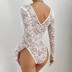 Body Confortable en Dentelle Douce