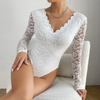 Body Confortable en Dentelle Douce