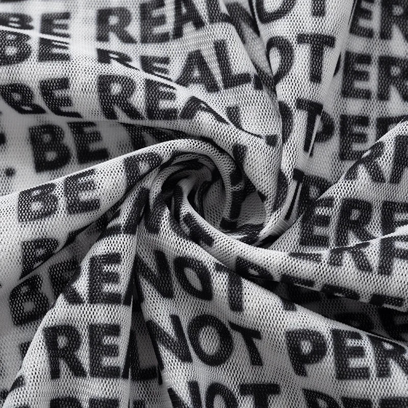 Body Maille Transparente – Style Urbain