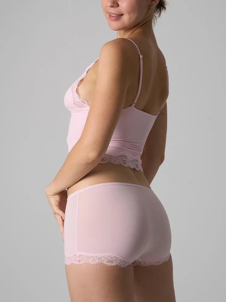 Lingerie Dentelle 2 Pièces – Top Fin & Short Confortable