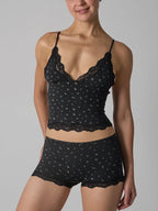 Lingerie Dentelle 2 Pièces – Top Fin & Short Confortable